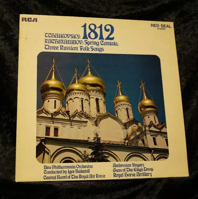 Tchaikovsky - 1812 A Festive Overture LP Album Quality 1968 Vintage Vinyl Record