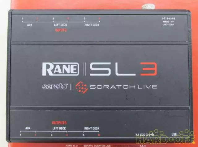 Rane - Serato SL 3 Interfaccia a 3 ponti per DJ professionisti [buone condizioni]