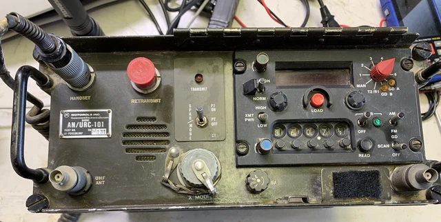 AN/URC-101 MOTOROLA Radio Transceiver, Tested Working