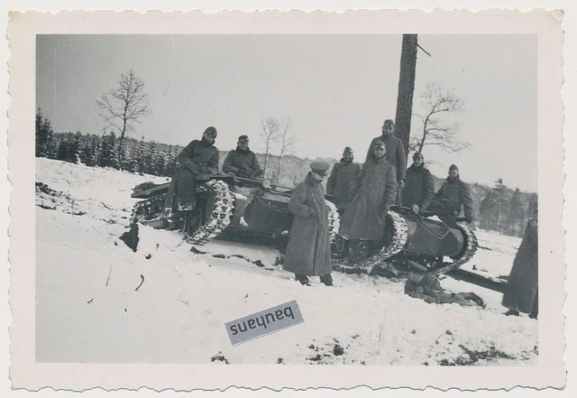 FOTO WEHRMACHT Panzertruppe, Tank Pz.Kpfw.I Ausf.A, Fahrschulpanzer I
