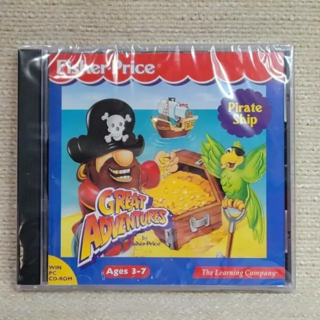 Fisher Price Pirate Ship Great Adventures 1996 CD Top-quality Free UK shipping
