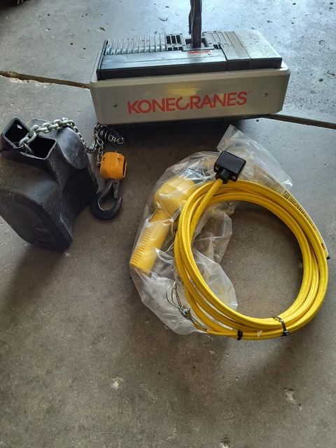 Konecranes 1/2 Ton Electric Chain Hoist 15' Lift. 430/3/60