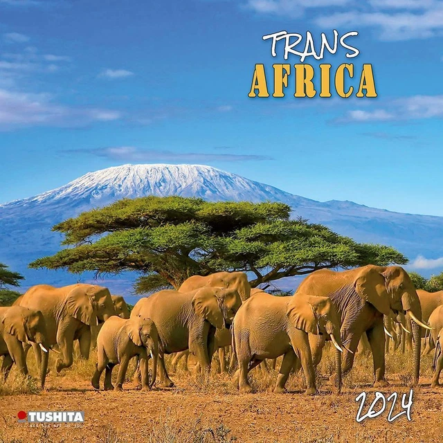 AFRICA 2024 KALENDER 2024 Kalender Wonderful World 28 S. Englisch 2024