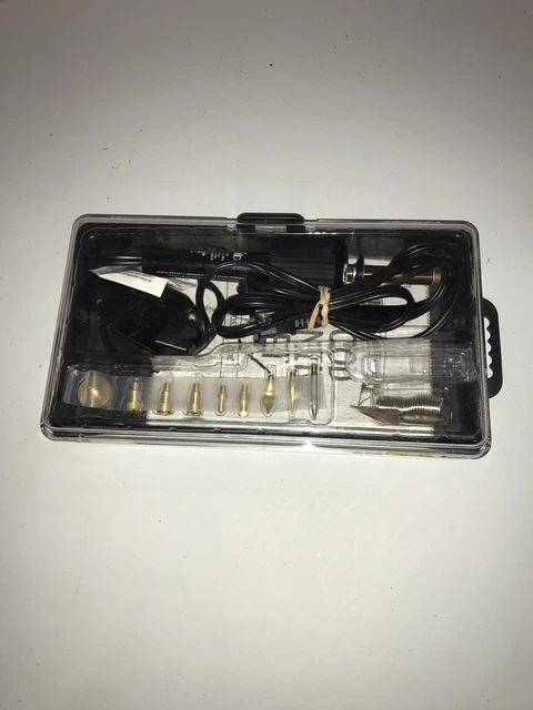 kit de herramientas para quemar madera