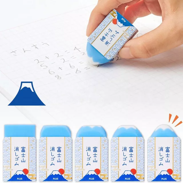 Mountain Fuji Eraser Air-in Erasers for Pencils Cleaning Office School Suppl YK