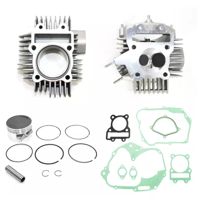 Engine Rebuild Kit Head Cylinder Barrel Piston Gasket YX 160cc PIT PRO DIRT BIKE