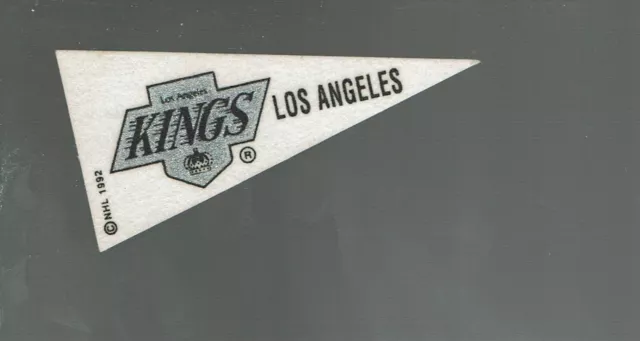 1992-93.  Kellogg's  Mini Pennant     Los Angeles Kings