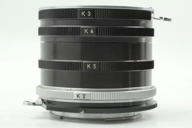[ Near MINT ] Nikon Auto Extension Ring Tube K1-K2-K3-K4-K5 Macro Set From JAPAN