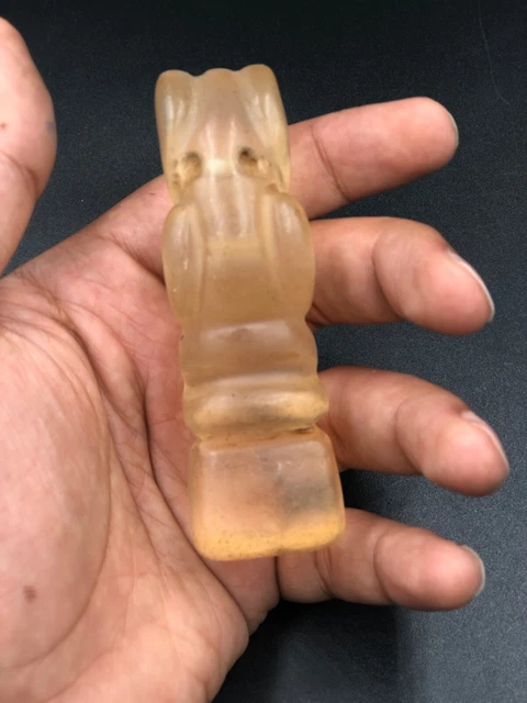 Unique Old  Burmese Crystal Lucky Crystal 5