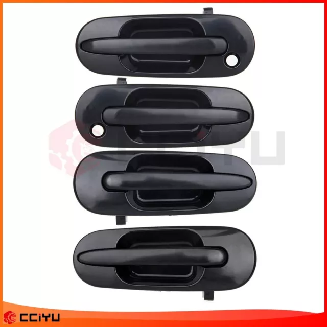 4X Door Handle For 97-01 Honda CR-V CRV Front & Rear Left Right Outside Outer