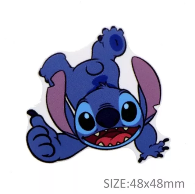 5 pc. Planar Resin Hair Bow Center 1094472 Stitch Alien Cartoon Movie