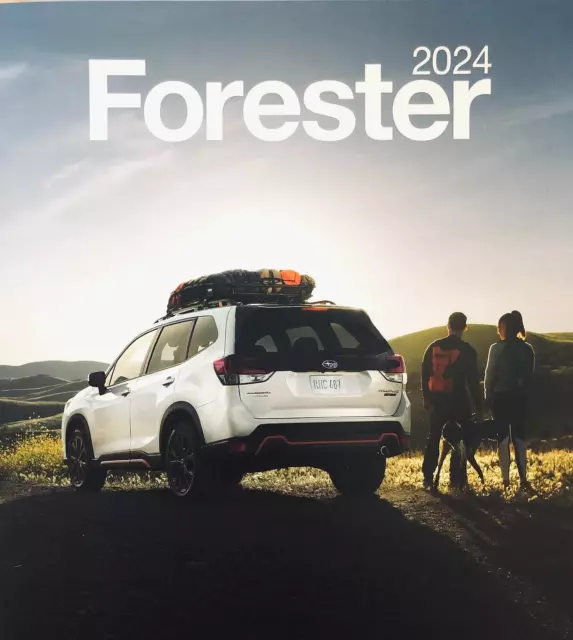 2024 Subaru Forester—6 Models—23 Page U.s. Dealer Sales Brochure—New