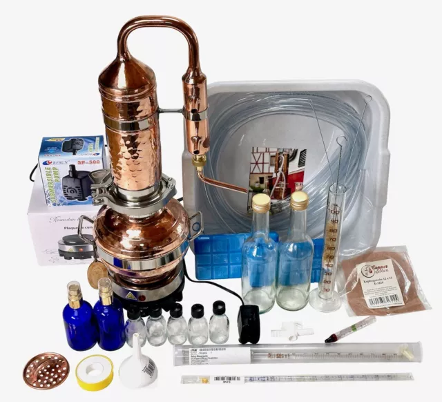 CopperGarden Distille EASY SUNSHINE 2 litri | set senza preoccupazioni | distilleria aromatica