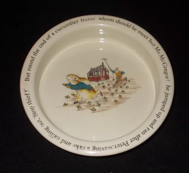 Wedgwood Vintage Kinder Frühstück / Getüslischüssel