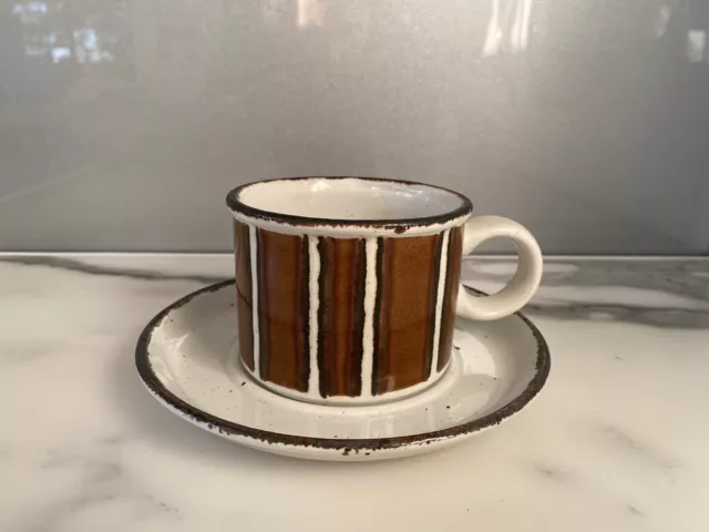 Midwinter Stonehenge EARTH Tea Cup & Saucer Mid Century Retro 70s 11 Available