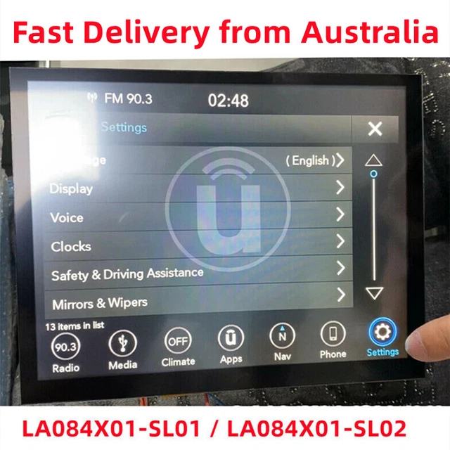 8.4inch LCD display LA084X01(SL)(01) LA084X01-SL01 with touch digitizer