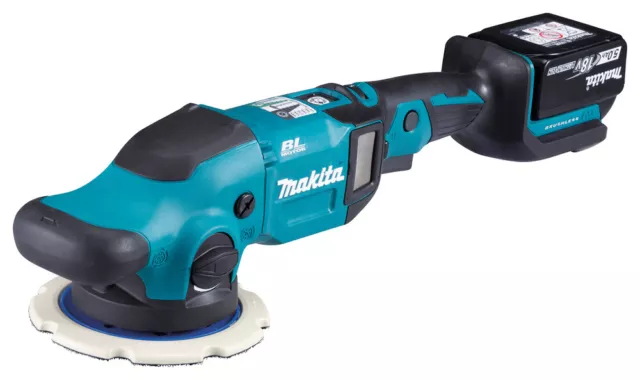 Makita Akku-Exzenterpolierer DPO600TKX1 18V, 150 mm, 0-780 min 2x5,0 Ah + Lader