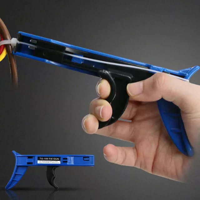 Pistola cravatta per cavo in nylon strumento di fissaggio e taglio cravatta TG-100 D*/t