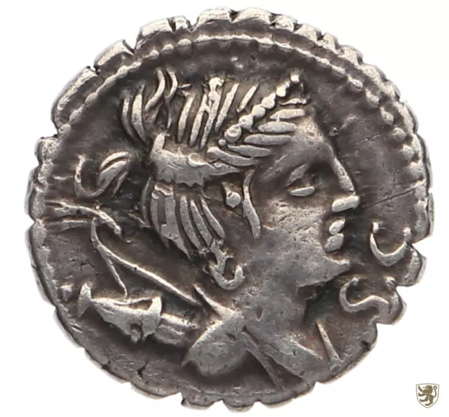 REPUBLIK, Denar, Tiberius Claudius Nero (78 - 77) - Victoria, sehr schön