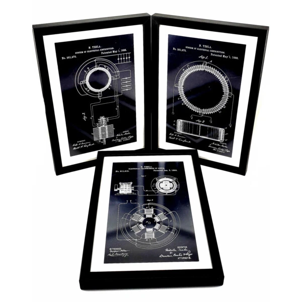 NIKOLA TESLA PATENTI, Srbija, Serbianshop, Serbia, patents, 3pack, graphic