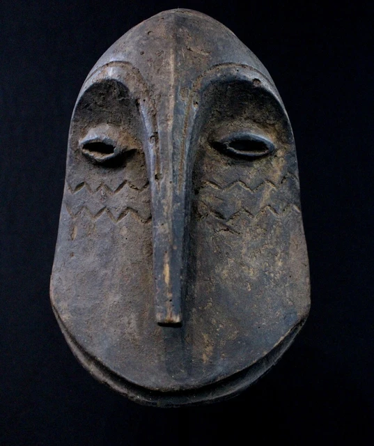 Art African - Antique Mask Wooden Hemba - Ex Congo Belgian - 23 CMS
