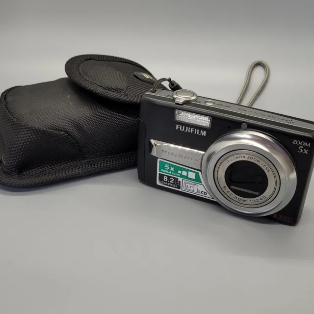 Fujifilm FinePix J50 8.2MP Compact Digital Camera Black Tested