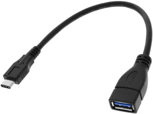 Câble Adaptateur OTG USB 3.1 type C mâle vers USB 3.0 femelle Smartphone