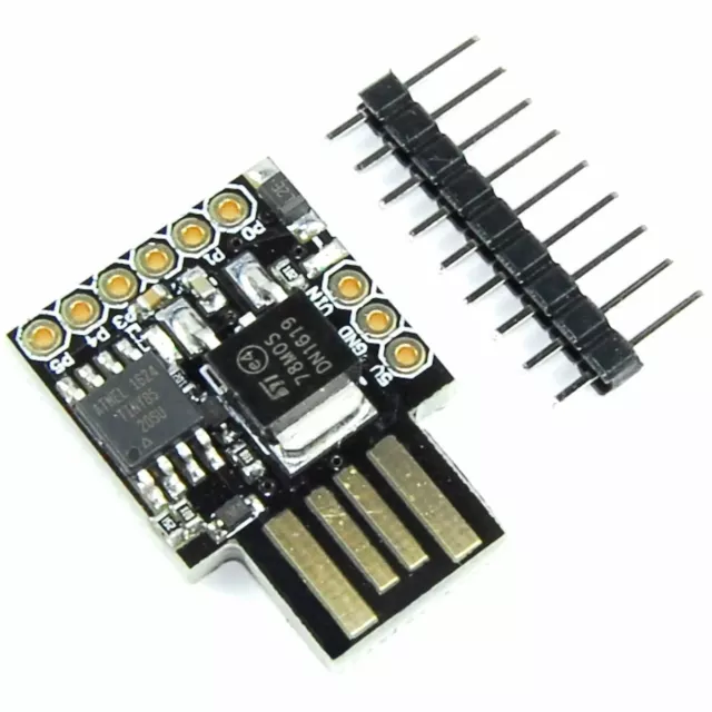 Attiny85 Microcontrôleur (Digispark-Compatible) USB A Pwm I2C Spi Flux Workshop
