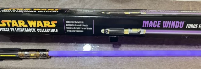 Mace Windu FX Masters Replica Lightsaber