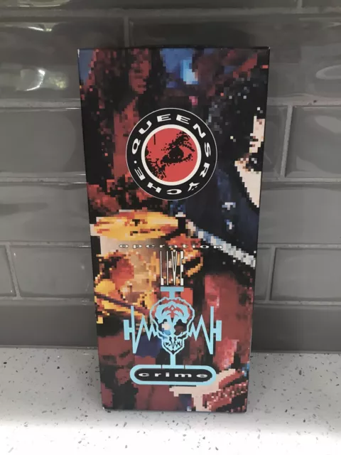 Operation MindCrime by Queensryche- Box Set - VHS/CD  LIVE PERFORMANCE