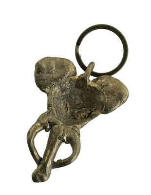 Door Keys Elephant African Figure Bronze Art Customary Law Tribale 5429 CB6 2