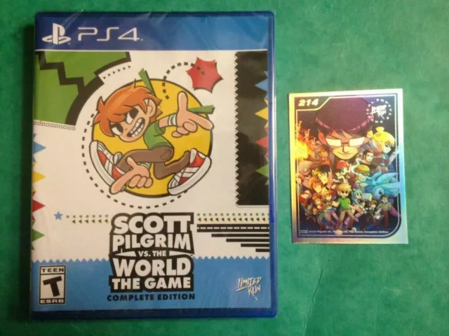 Scott Pilgrim VS The World The Game (Limited Run #382) - PS4 - NEUF & art card