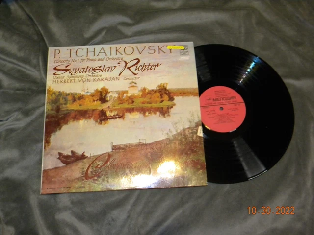 P. Tchaikovsky*, Svyatoslav Richter , Vienna Symphony Orchestra, Herbert von Kar