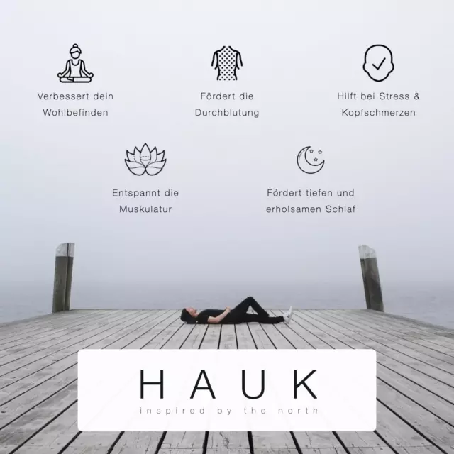 HAUK Tapis D'Acupression Avec Coussin - Relaxation Et Soulagement De La Douleur 3