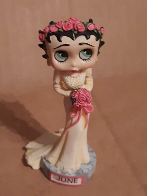 BETTY BOOP &BOOPING Through The Years" Perpetual Calendar JUNE Figurine