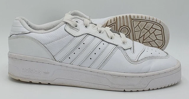 Adidas Originals Rivalry scarpe da ginnastica basse in pelle EF8729 bianche UK10/US10.5/EU44.5