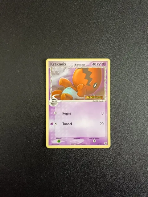 Carte Pokémon COMMUNE Kraknoix 68/101 Holo Reverse EX Ile des Dragons Bloc EX FR