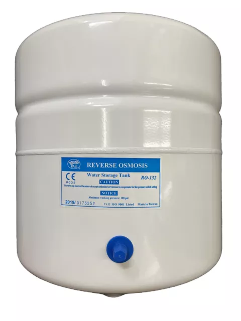 New Reverse Osmosis Water Storage Tank PA-E RO-132 4 Gallon NSF 1/4” NPT