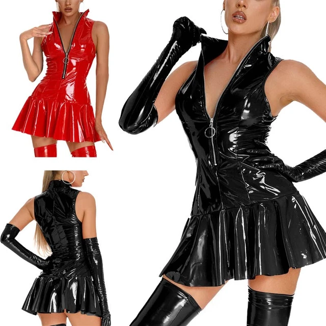 talking doll sex Mens Shiny Latex Clothing PVC Sexy Wet Look DS Stage Djibouti