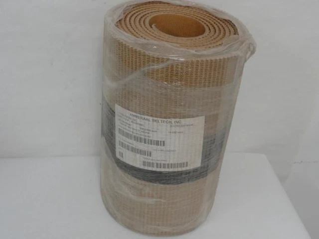 195554 Old-Stock; Ammeraal SBR EF 16/2 00+C37 Conveyor Belt 15Ft Length 14" Widt