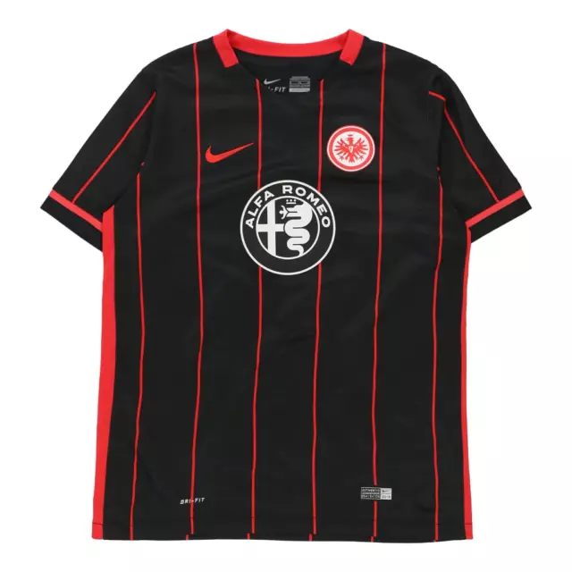 Age 13-15 Eintracht Frankfurt Nike Football Football Shirt - XL Black Polyester