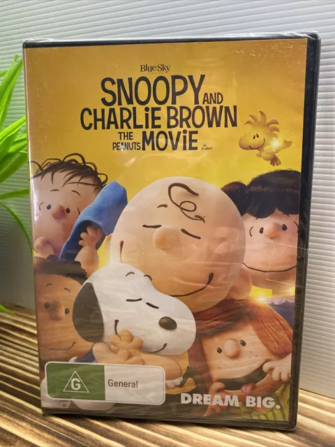 The Snoopy And Charlie Brown - The Peanuts Movie DVD, PAL Region 4, Brand New