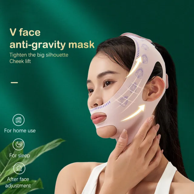 LIFT UP BELT Facial Slimming Bandage Anti Wrinkle Strap Face Lift V Shaper  Mask $14.58 - PicClick AU