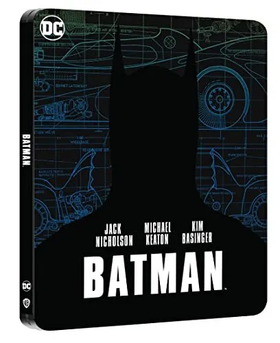 BATMAN STEELBOOK (4K Ultra HD + Blu-Ray) (4K UHD Blu-ray) Jack Nicholson