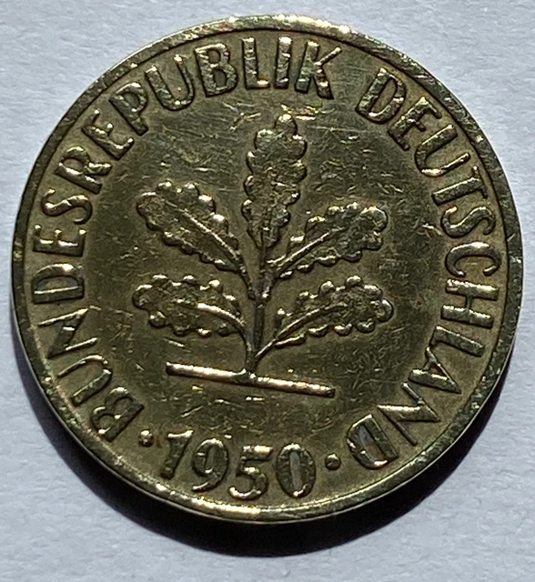 Germany 50pfennig 1950