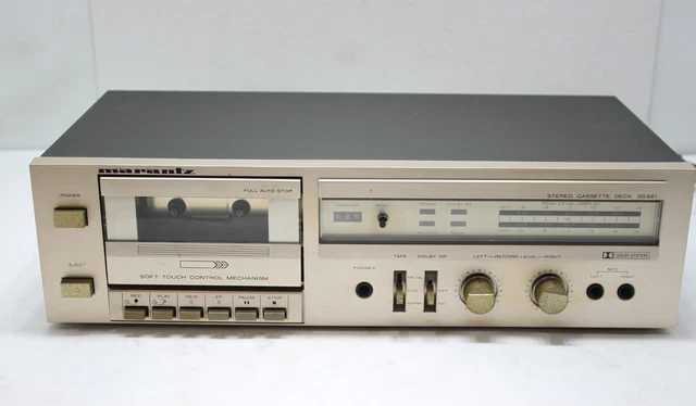 Restoring a Marantz SD 221 tape deck