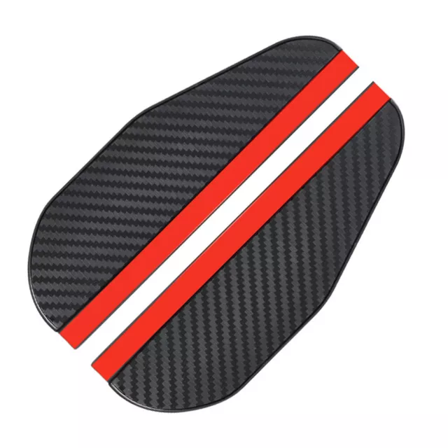 2-Pack Carbon Fiber Car Rear View Side Mirror Rain Board Eyebrow Guard Sun Visor 2
