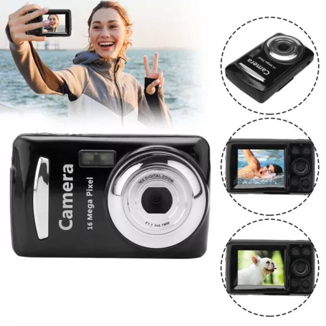 Digital Camera Mini Compact 16MP HD TFT Camcorder DV Video LCD Display Cameras