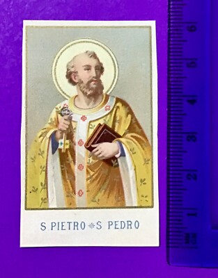 Santino Holy Card Andreas Bosteels OFM San Pietro 