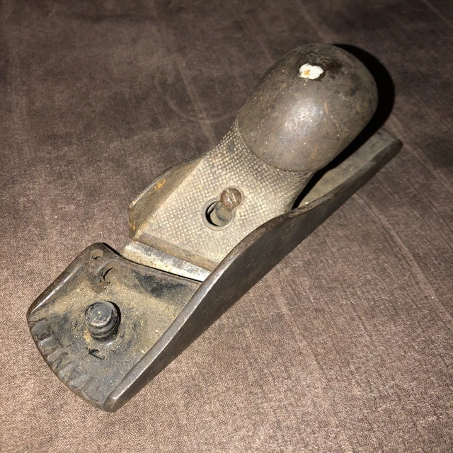 Vintage Stanley No 140 Skew Block Rabbit Plane Antique Wood Working